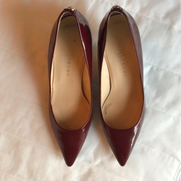 Red Patent Leather Pumps - Picture 6 of 8